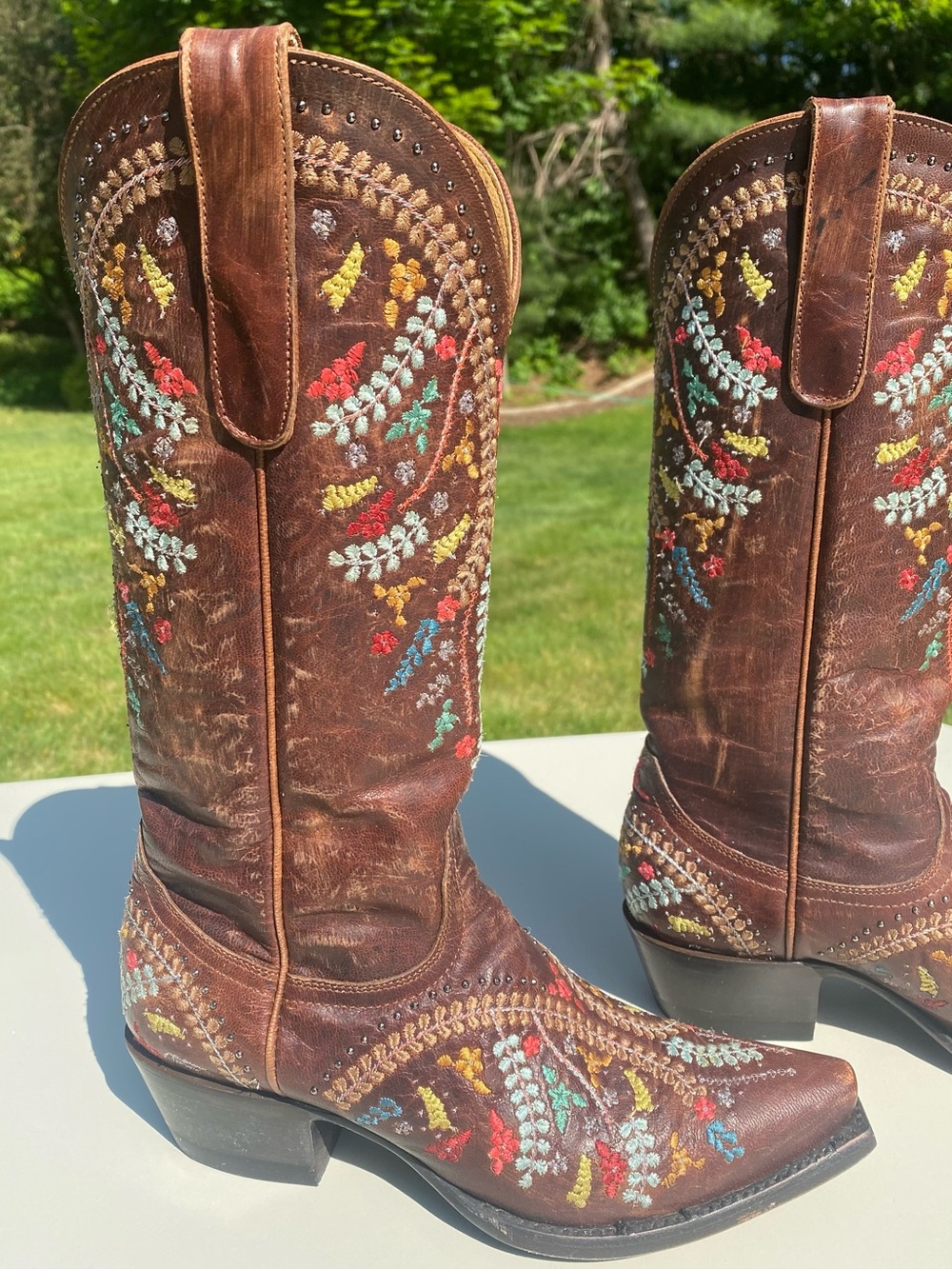 Old Gringo Bonnie Western Embroidered  Boots, 6.5 B - Picture 10 of 14